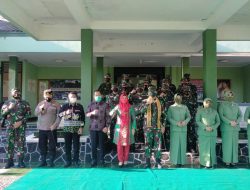 Brigjen TNI Drajat Brima Yoga Danrem 043 Kunker Ke Makodim 0424 Tanggamus