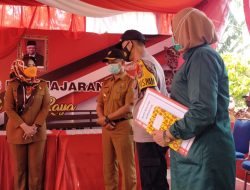 Bupati Tanggamus Meninjau Tiga Titik Posko Jaga Covid-19