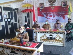 Bupati Tanggamus Mengikuti Rapat Kordinasi Pengarah Presiden Secara Virtual