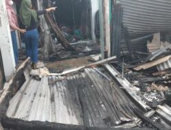 Pasar Gembong Tangerang Terbakar dan Hanguskan 102 Kios Pedagang