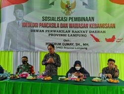 Ketua DPRD Lampung hadiri Sosialisasi Pembinaan Ideologi Pancasila dan Wawasan Kebangsaan