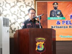 Ketua DPRD Lampung Hadiri Pelantikan Keluarga Besar Putra Putri Polri Resort Lamsel