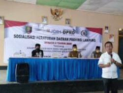 Mingrum Gumay Ingatkan Masyarakat Bangun Rejo Tentang Ciri Penyebaran Omicron