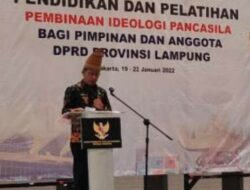 Kolaborasi Bersama BPIP, DPRD Lampung Role Model Diklat Pertama di Indonesia