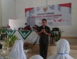 Ketua DPRD Sosialisasi PIP dan WK di SMK Muhammadiyah Kalierjo