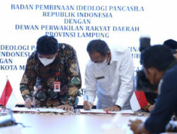 Ketua DPRD Lampung Mingrum Gumay Laksanakan MoU Bersama BPIP