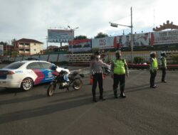 Hadapi Aksi 13 April Sejumlah Jalan di Bandar Lampung Ditutup