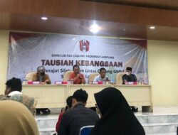 Ketua DPD PA GMNI Mingrum Gumay Hadiri Tausiyah Kebangsaan Bersama GMNI Lampung