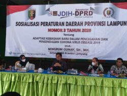 Ketua DPRD Lampung Mingrum Gumay Gelar Sosialisasi Peraturan Daerah (Sosperda)