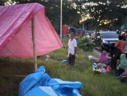 17 Orang Luka-luka Imbas Gempa 5,8 M, 15.320 Warga Mamuju-Majene Mengungsi
