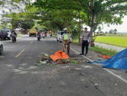 Dua Orang Meninggal Akibat Kecelakaan Motor dan Truk Pasir di Aceh Besar