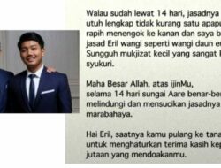 Ridwan Kamil: Jasad Eril Utuh Walau Sudah Lewat 14 Hari, Wangi Daun Eucalyptus