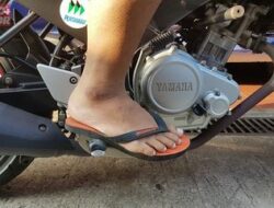 Waduh ! Pemotor yang Pakai Sandal Jepit Akan Kena Tilang ? Begini Penjelasan Polda Metro