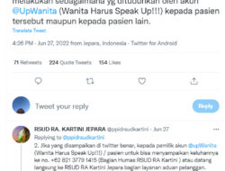 Viral ! Seorang Perawat RSUD RA Kartini Jepara Diduga Lakukan Pelecehan Seksual, Pihak Rumah Sakit : “Bangsal Selalu Penuh, Tidak Mungkin !”