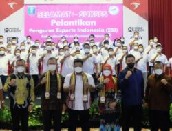 Walikota Bandar Lampung Menghadiri Pelantikan Pengurus Cabang Olahraga Esports Kabupaten/Kota Se-Provinsi Lampung