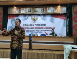Ketua DPRD Lampung Gelar Sosialisasi Ideologi Pancasila dan Wawasan Kebangsaan di SMAN 1 Bandar Agung
