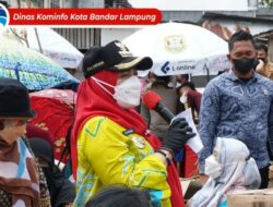Walikota Bandar Lampung Meninjau Hari Kedua Pelaksanaan Kegiatan Pasar Murah Yang Digelar Oleh Pemerintah Kota Bandar Lampung