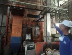 17 Ton Gabah Siap Giling Hangus Karena Oven Penggilingan Padi Terbakar