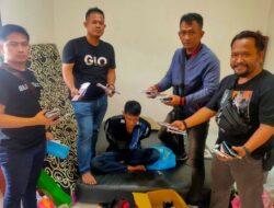 Gasak Puluhan Ponsel Saat Rumah Sedang Kosong, Maling Akhirnya Kena Diciduk : Korban Rugi Rp 400 Juta