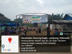 Kelurahan Seputih Jaya Lampung Tengah Resmi Bangun Pasar Pagi