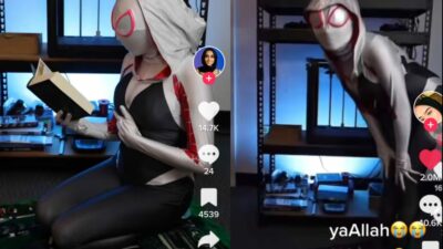 video viral tiktok mariam hadid permainkan gerakan solat