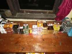 Pencuri Rokok Di Marga Tiga Berhasil Ditangkap Warga