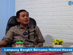 Hadiri Talkshow Bersama Tribun Lampung, Hantoni Hasan Sampaikan Ini