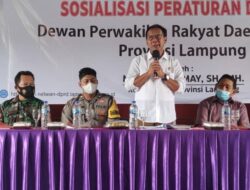 Mingrum Gumay Meminta Generasi Muda Jangan Tinggalkan Tinta Merah Dengan Narkoba
