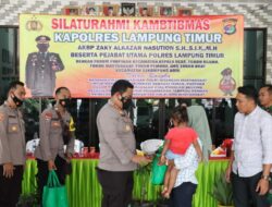 Silaturahmi Kamtibmas, Kapolres Lamtim : Terimakasih Atas Saran Dan Kritik Dari Masyarakat