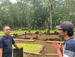 Mingrum Gumay Kunjungi Taman Purbakala Lampung Timur