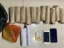 Dua Orang Bandar Ganja Asal Lampung Tengah Ditangkap Polisi