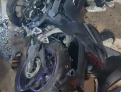 Seorang Pemotor Luka Parah Akibat Tabrak Pembatas Underpass Unila