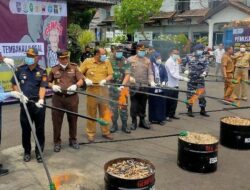 5 Juta Batang Rokok Ilegal Dimusnahkan Oleh Kantor Bea Cukai Tegal