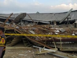 Heboh ! Indomaret di Kabupaten Bandung Roboh, Tidak Ada Korban Jiwa