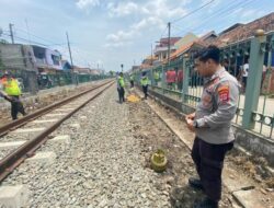 Seorang Pedagang Bakso Ikan Keliling di Serang Tertabrak Kereta Rangkabitung-Merak