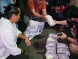 Seorang Kurir Narkoba Bawa Satu Karung Ekstasi di Parkiran Foodcourt Pasific