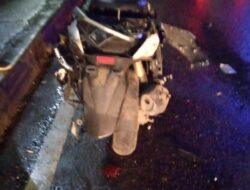 Seorang Pengendara Motor Tewas usai Terjun Bebas di Exit Tol Kayumanis, Bogor