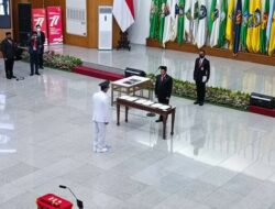 Heru Budi Hartono Resmi Dilantik oleh Mendagri Jadi Pj Gubernur DKI Jakarta
