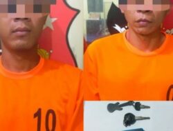 12 Jam Setelah Beraksi, Dua Pria Asal Lamteng yang Melakukan Pencurian Rumah Kini Ditangkap Polisi