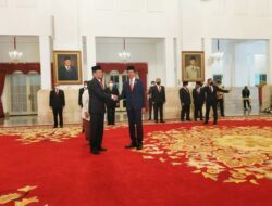 Johanis Tanak Dilantik Jokowi Jadi Pimpinan KPK