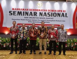 Mingrum Gumay Hadiri Seminar Nasional MKD RI