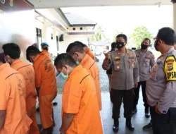 9 Perampok Bersenjata Dibekuk Kepolisan Lampung Timur