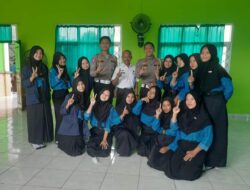 700 Siswa SMAN 1 Way Jepara Ikut Sosialisasi Tertib Lalulintas oleh Polres Lamtim
