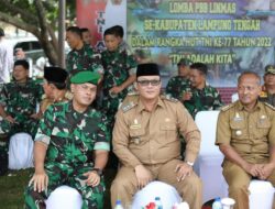 Buka Kegiatan Lomba PBB Linmas se-Kabupaten Lamteng, Wakil Bupati Dr. Ardito Wijaya Sampaikan Harapan Ini