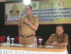 Asisten Pemerintahan dan Kesra Adi Sriyono, S.Sos., MM. Membuka  Acara Penguatan Kemampuan SDM dan Penguatan Lembaga Konsultasi LK3