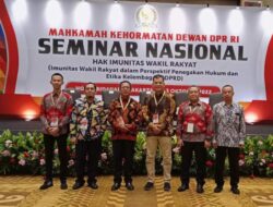 Ketua DPRD Lampung Hadiri Seminar Nasional di Jakarta