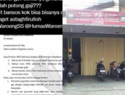 Potong Gaji Karyawan Penerima Subsidi Upah, Bos Waroeng SS Beri Alasan