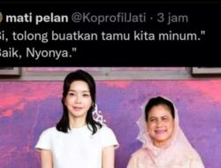 Kaesang Beri Respons Meme yang Mengolok Iriana dengan Ibu Negara Korsel