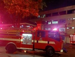 Ruangan di Baintelkam Mabes Polri Jakarta Terbakar