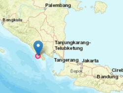 Gempa Berkekuatan  5,3 Magnitudo Guncang Tanggamus Lampung